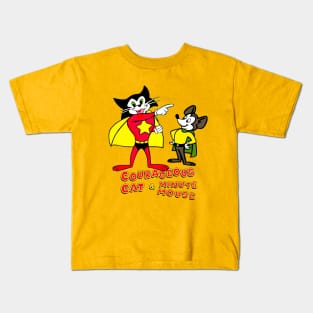 Courageous Cat and Minute Mouse Kids T-Shirt